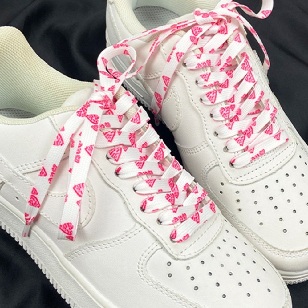 Lace Replacement Flat - Sznurówki do butów płaskie z nadrukiem