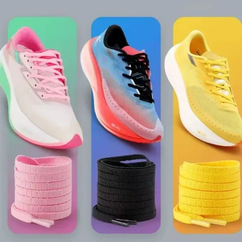 Lace Replacement Flat - Płaskie sznurówki sportowe 5 mm do