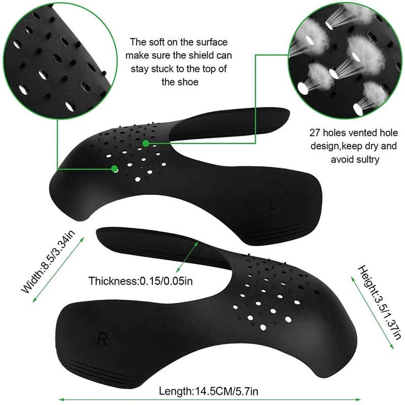 Ochraniacz na buty zapobiegają – Crease Protector Toe recenzja i cena