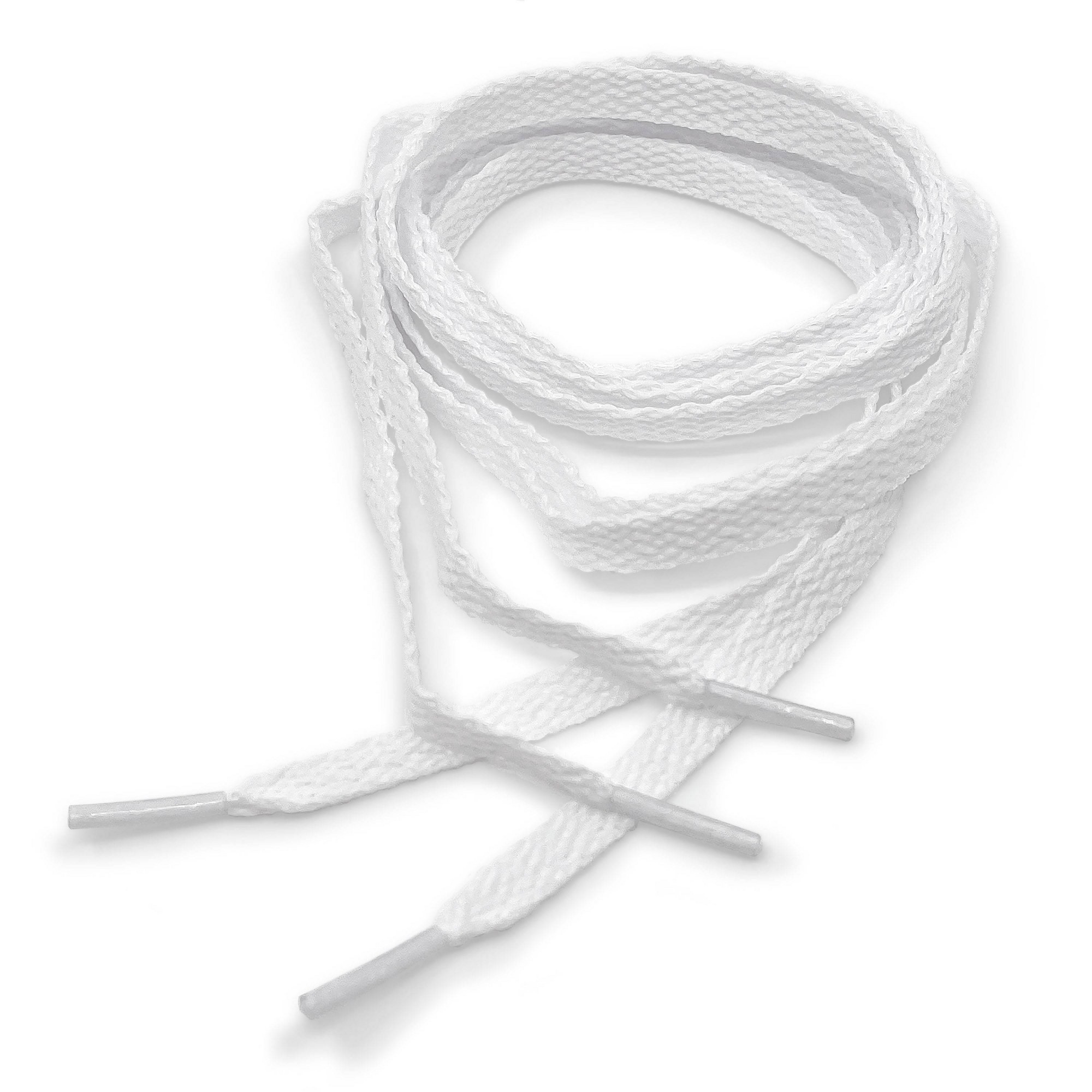 6 szt. Białe płaskie sznurówki – Lace Replacement Flat recenzja i cena