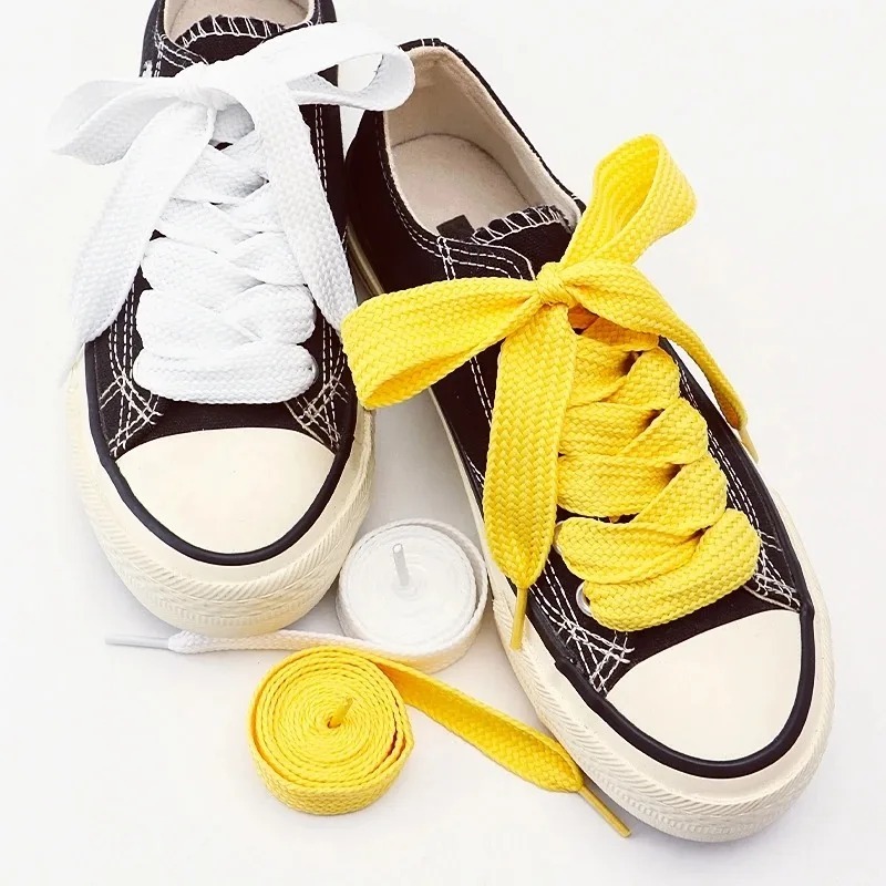 Kolorowe płaskie sznurówki do  – Lace Replacement Flat recenzja i cena